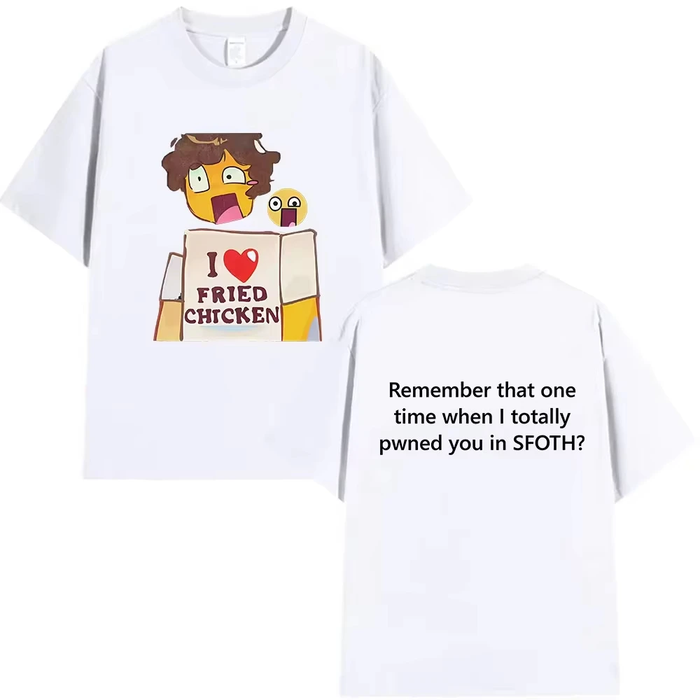 Lustiges Blame John Meme T-Shirt mit Shedletsky Forsaken Aufdruck, Kurzarm-T-Shirts für Männer und Frauen, Lässiges Baumwoll-T-Shirt von hoher Qualität – Detail 12