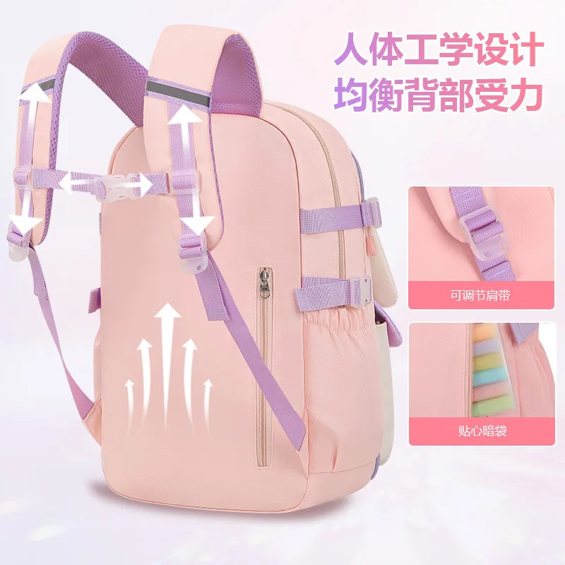 Children School Bags Girls Kids Book Bag Primary Orthopedic School Backpack Princess Backpack Schoolbag Kids Mochila Infantil