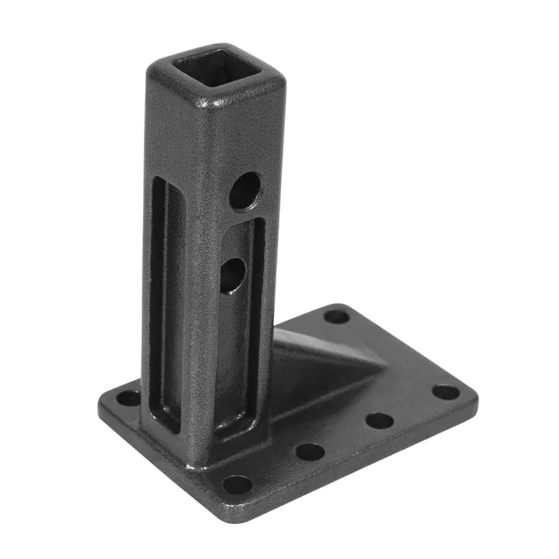 Heavy Duty Steel Trailer Hitch Tow Hook Adjust Connector Trailer Compatible for 2-inch square Mouth Receiver