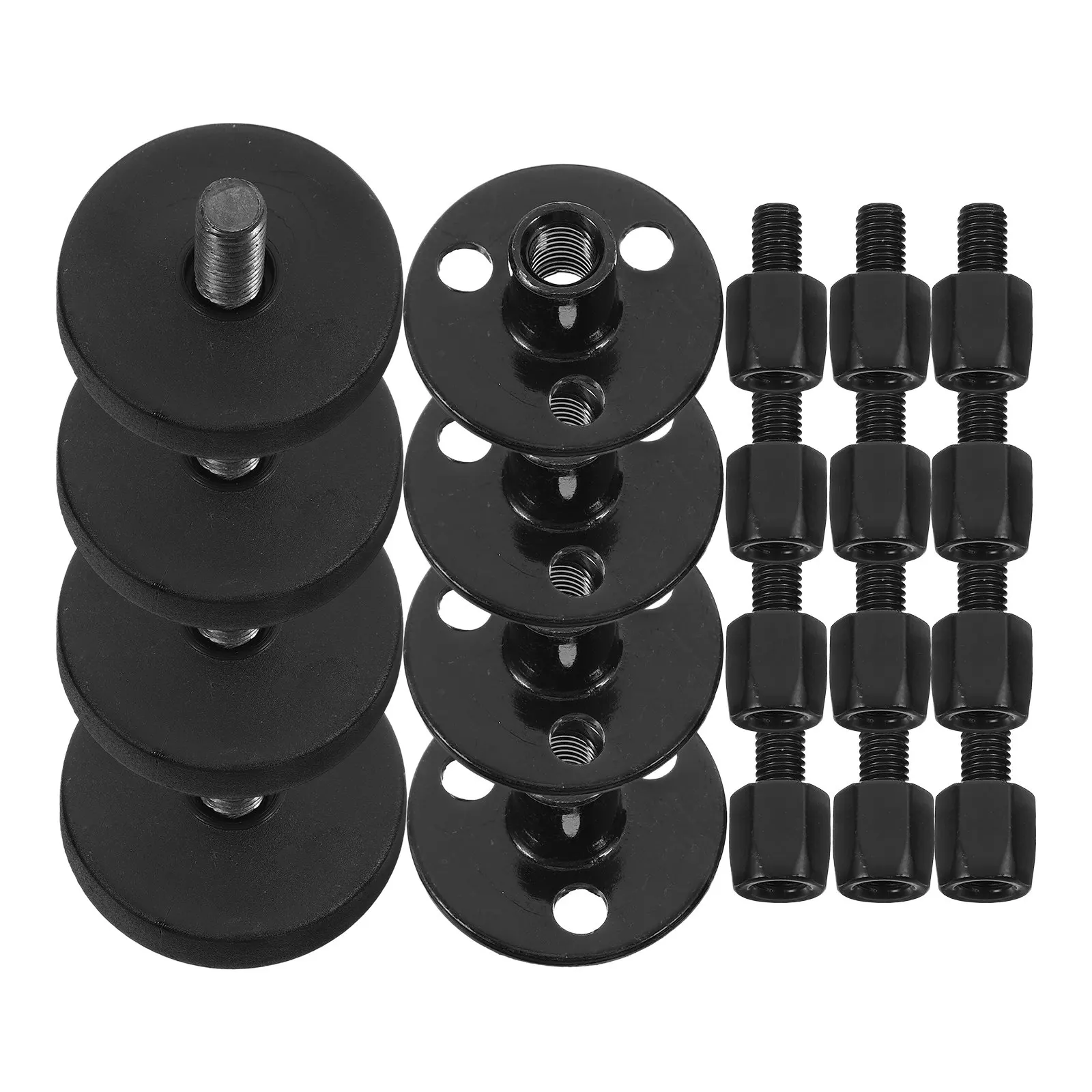 

4Pcs Adjustable Bed Frame Anti-Shake Stabilizer Headboard Wall Protector Bedside Fixer Noise Reduction Bed Support Board Tool