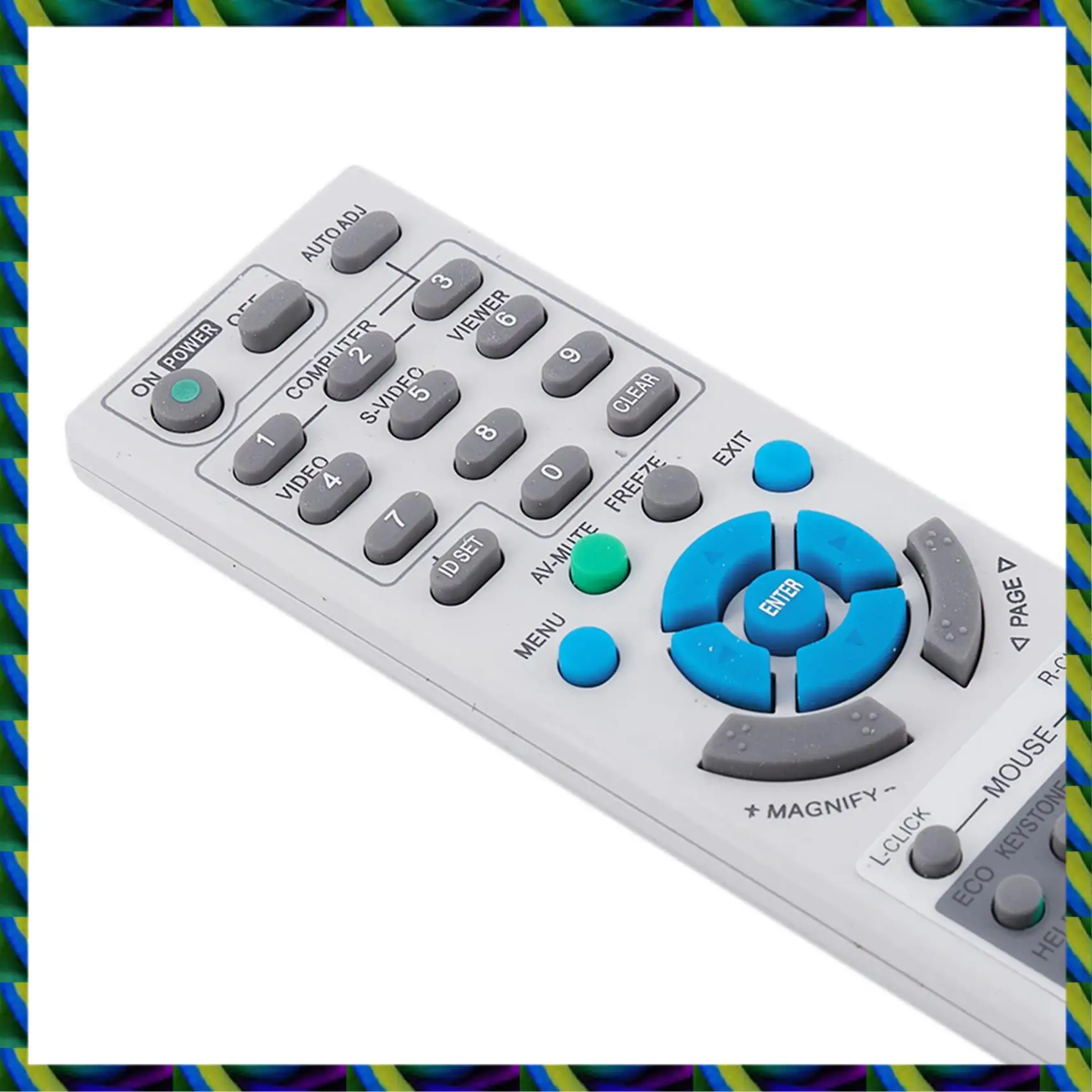 Diario 2X para proyector NEC V260X + V300X + V260 RD-448E RD-443 NP-VE280 VT37 Control remoto