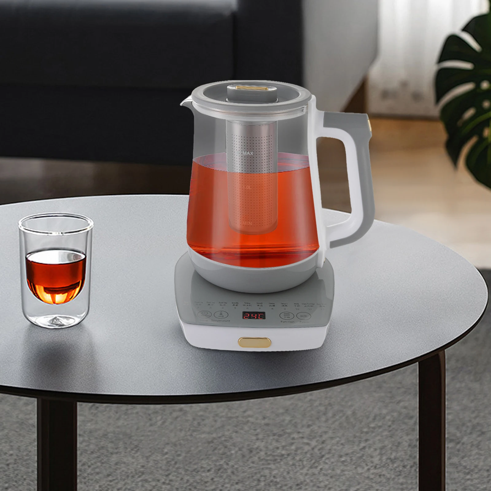 Health-preserving electric kettle, available for reservation, temperature adjustment, constant temperature for 12 hours