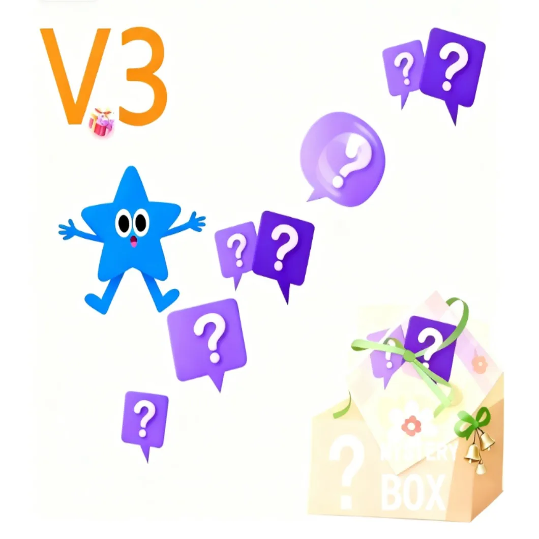 2025 الساخن صندوق أعمى V1 V2 V3 لطيف الكرتون أنيمي الشكل قلادة كيرينغ سلسلة مفاتيح سحرية مفاجأة لعبة التسليم في الوقت المناسب #6