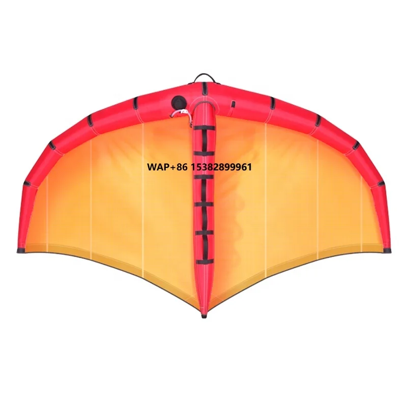 Promotional Red Surfing Wing Foil Spinnaker Kite sup Board Windsurf Sea Scooter Sail Windsurf
