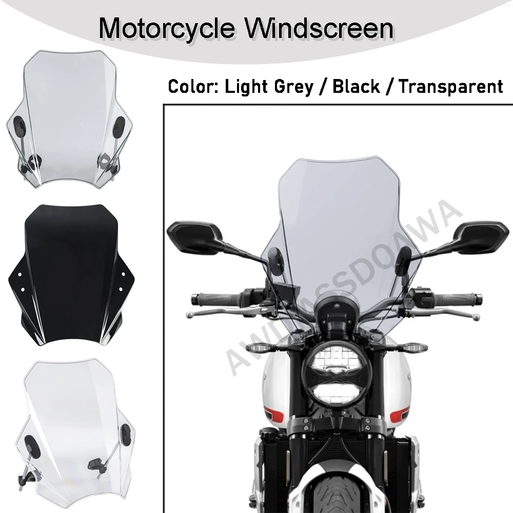 

Лобовое стекло мотоцикла, чехлы на лобовое стекло, дымовые линзы для Trident 660 2023 para Triumph Trident 660 Trident660 2021-2022