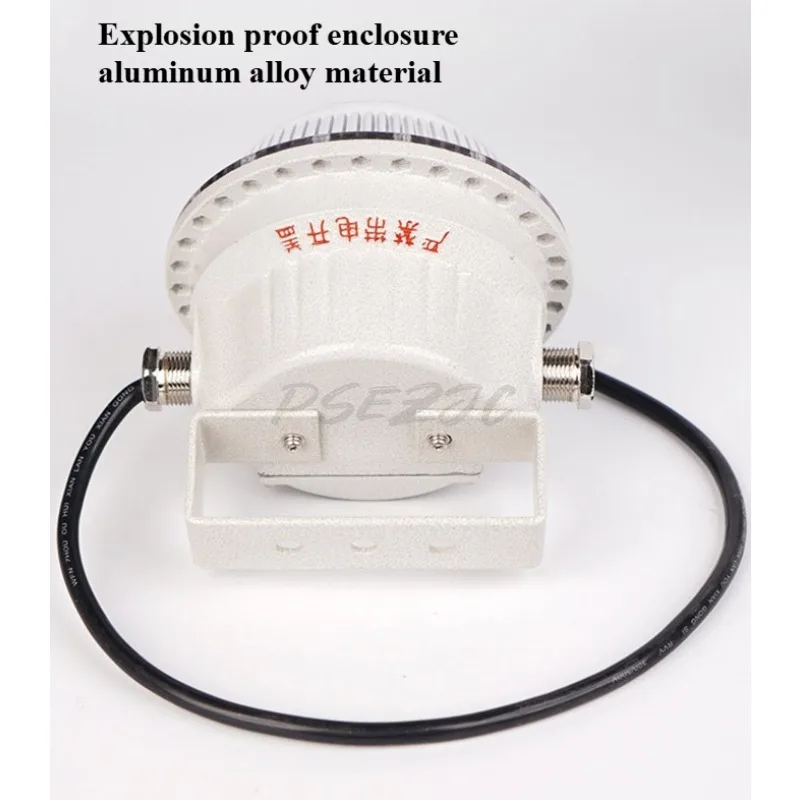 Luz de canal de iluminación de emergencia a prueba de explosiones montada en el techo de aluminio fundido LED