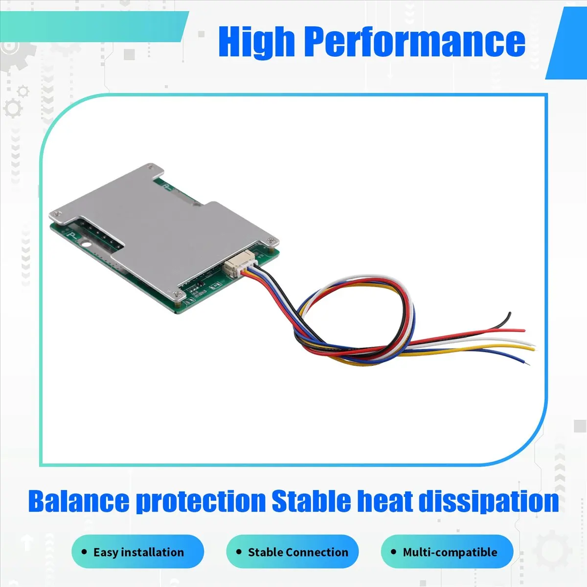 AT42 4S 12V 800A LiFePO4 Lithium Battery Charger Protection Board with Power Battery Balance/Enhance PCB Protection Board view 6