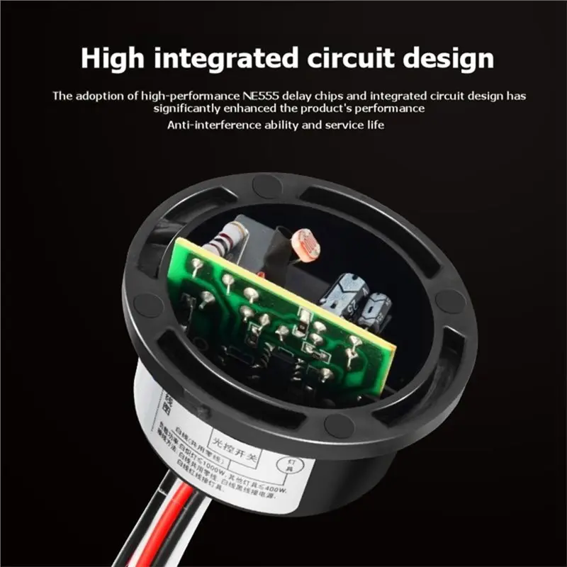 B67C AS-20 DC 220V Automatic On Off Photocell Street Lamp Light Switch Controller Photo Control Photoswitch Sensor Switch