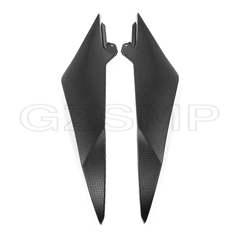 Ajuste para Yamaha YZF R6 2008 2009 2010 2012 2013 2014 2015 motocicleta negro ABS cubiertas laterales de tanque paneles carenado de Gas