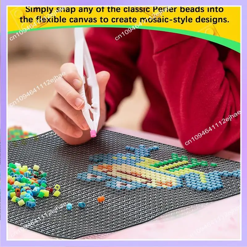 

N83R 4 Pcs Fuse Bead Boards Canvas For Bead Crafts Compatible With Perlersnappix Beads 12 Inch X 12 Inch Fuse Beads Pegboards