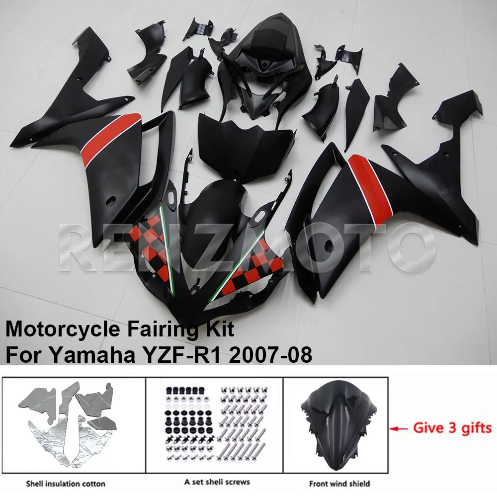 Fit for YAMAHA YZF-R1 2007-2008 Y1007-105a Frame Infill Panels Side Fairing Decorative Panel Motorcycle Accessories