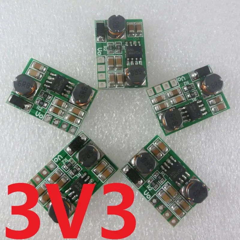 5 Pcs Auto Step-UP And Step-Down DC DC Converter Voltage Regulator Module DD0603SB_3V3