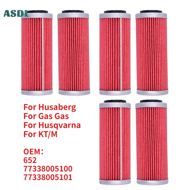 

Motorcycle Oil Filter for Husaberg FE250 FE350 for Husqvarna FC FE 250 FC FE 350 Rockstar Edition for Gas Gas EC EX MC FC250 350