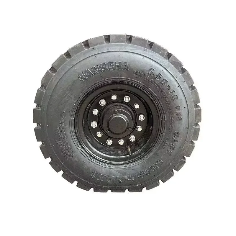 Small Pneumatic Rubber Tires for Industrial Forklifts Durable Cheap Replacement Wheels Heavy Duty Warehouse Equipment Parts
