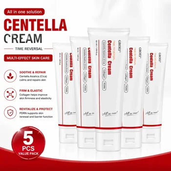 Centella Collagen Face Cream Hydrating Moisturizer Hyaluronic Acid Lightweight Smooth…