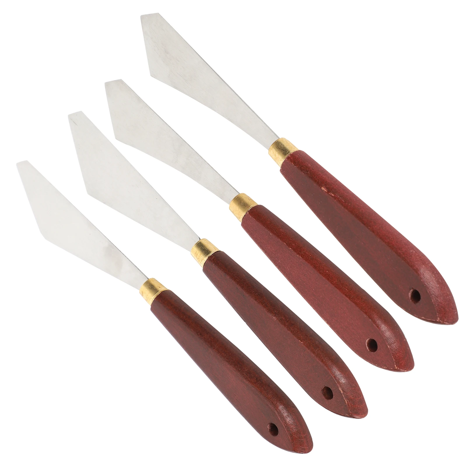Painting Knife Set Stainless Steel Palette Knife Shaped Oil Painting Art Spatula Mixing Acrylic Scraper