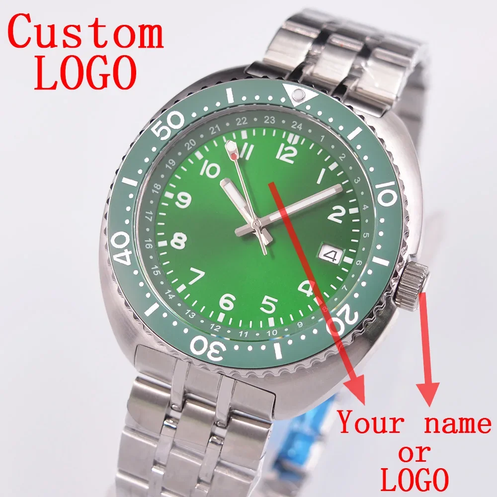 

BLIGER Automatic Movement Men Mechanical Watches 43mm Sterile Dial Luminous Sapphire Watches Japan NH35A Movement Watch For Men