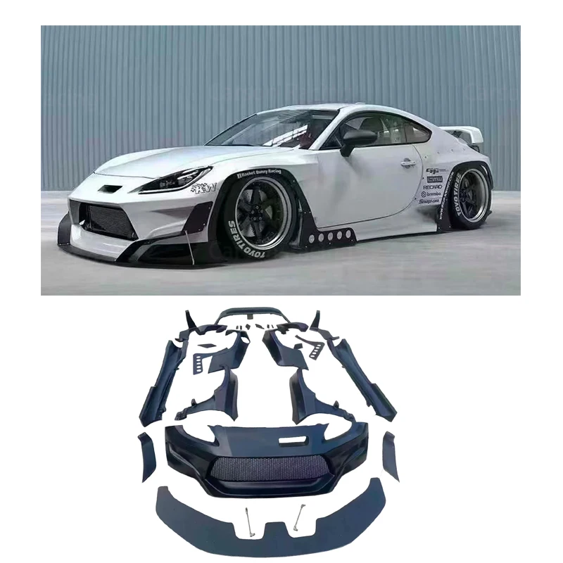 

2022 GR86 Subaru BRZ ZD8 Body Kit with Rocket Rabbit V3 Car Bumper Front Lip Side Skirts Rear Spoiler