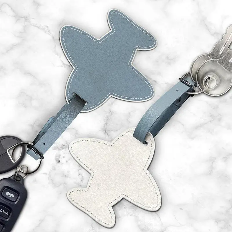 ป้ายกระเป๋าสำหรับกระเป๋าเดินทางกระเป๋าแท็กเครื่องบินหนังสำหรับเดินทางแบบตลกสำหรับระบุกระเป๋าเดินทางแบบกระเป๋าถือเดินทาง