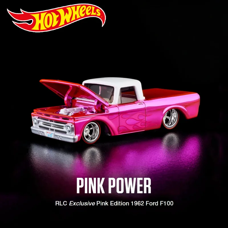 

Новые оригинальные Hot Wheels Rlc 1/64 1962 Ford F100, имитационная модель игрушечного автомобиля, праздничные подарки, коллекционные украшения для рабочего стола, в наличии ﻿ ﻿