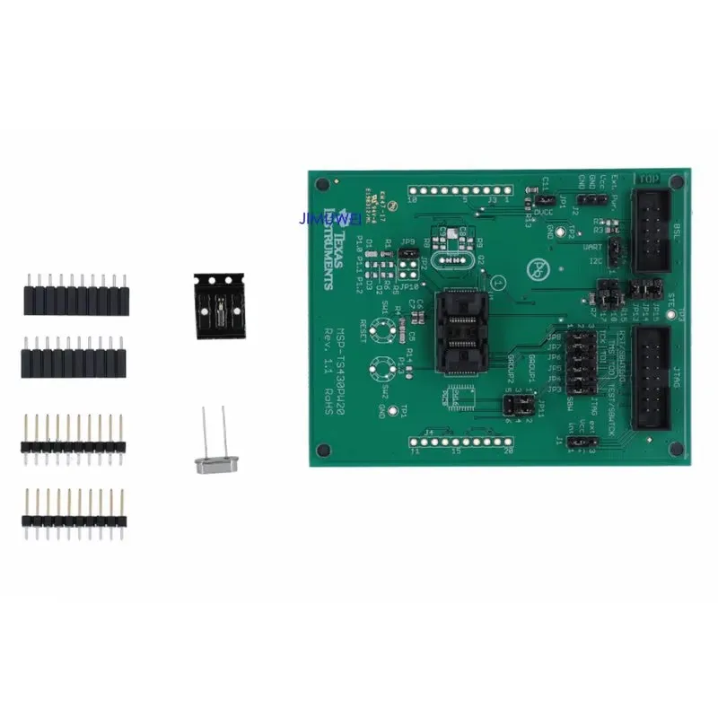 MSP-TS430PW20 MSP430FR2 MCU مجلس تطوير الهدف TSSOP-20 Pin MSP-FET