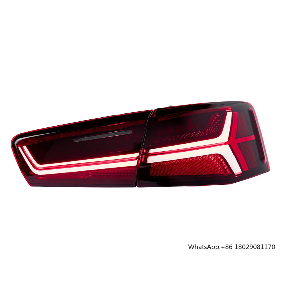 

Car Lights for A6 Tail Lights 2012-2016 A6L Classic LED Tail Lamp LED DRL Dynamic Signal Brake Reverse Auto Accessories