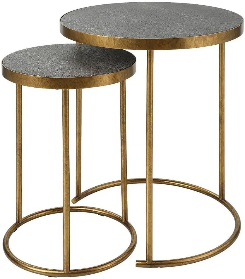 Aragon - Nesting Table (Set of 2)-24 Inches Tall and 19.5 Inches Wide