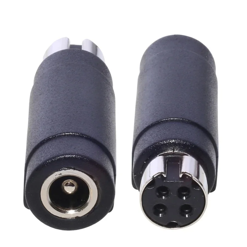 5.5x2.5mm to 4 Pin Power Connector Universal 19.5V 5525 to 4 Pin Plug Charging Adapter Converter for 230W GT73 GT72