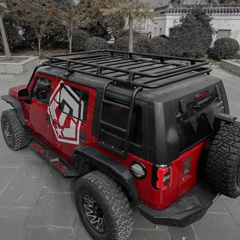 

Factory Wholesale New Manganese Steel Black Off-Road Vehicle Luggage Rack for Beijing BJ40 SUV Retrofit/Upgrade Exterior