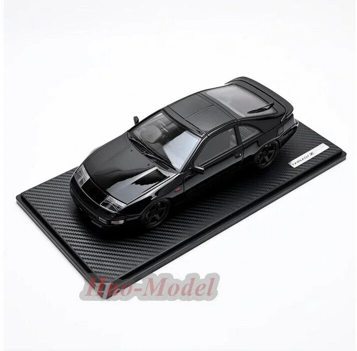 IG 1/18 For Nissan Fairlady Z Z32 2by2 Resin Car Model Diecast Simulation Toy Boys Birthday Gift Hobby Display Collection Black