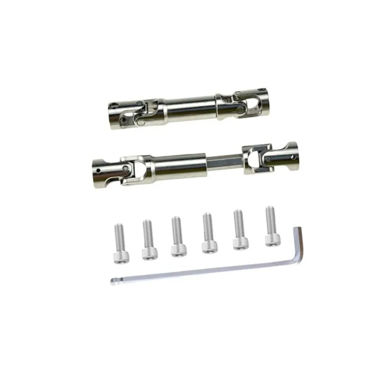 Geeignet für MJX 1/18 H18P RC-Auto 1144, mittelkohlenstoffhaltiger Stahl, hohe Härte, verstärkte Antriebswelle, Metall-Upgrade-Teile