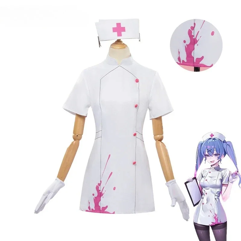 

Mikku Nurse Rabbit Hole Cosplay Costume Nurse Uniform Sexy Suit 2025 Halloween Woman Girls Costumes Cos Roleplay 2025 Hot SALE