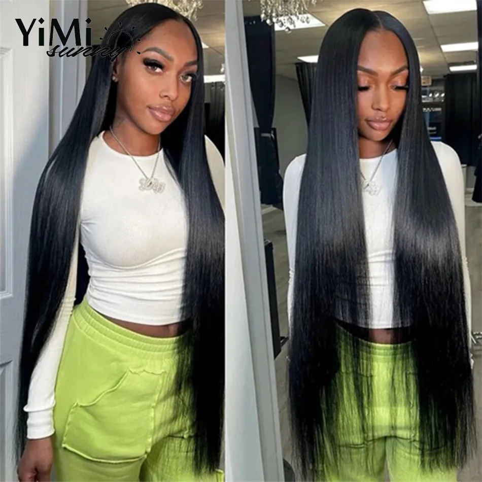 30 Inch Bot Recht Menselijk Haar Weave Bundels 12a Malaysia Natuurlijke Kleur 100% Remy Human Hair Extension 4 Bundels Inslag Yimisunny