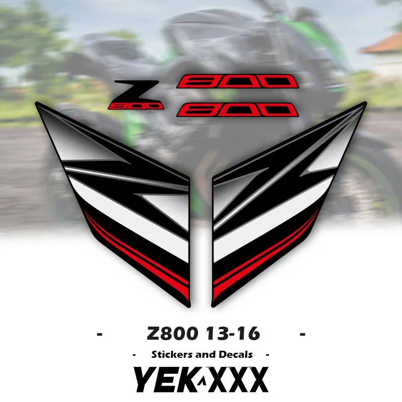 

For Kawasaki Z800 2013-2016 13 14 15 16 Motorcycle Fairing Shell OEM Replica Sticker Decal Z800 Ninja Whole Car Sticker Kit