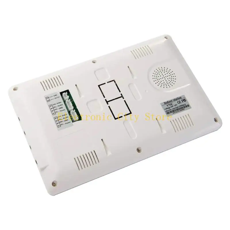 Expandable Modern Home Security System 7Inch LCD Video Intercom With Two Way Radio For Residential Commercial Buildings HU8D