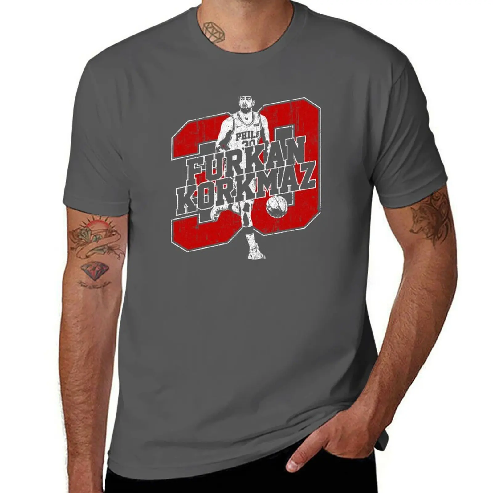 

Furkan Korkmaz T-Shirt street wear customs fitted t shirts for men