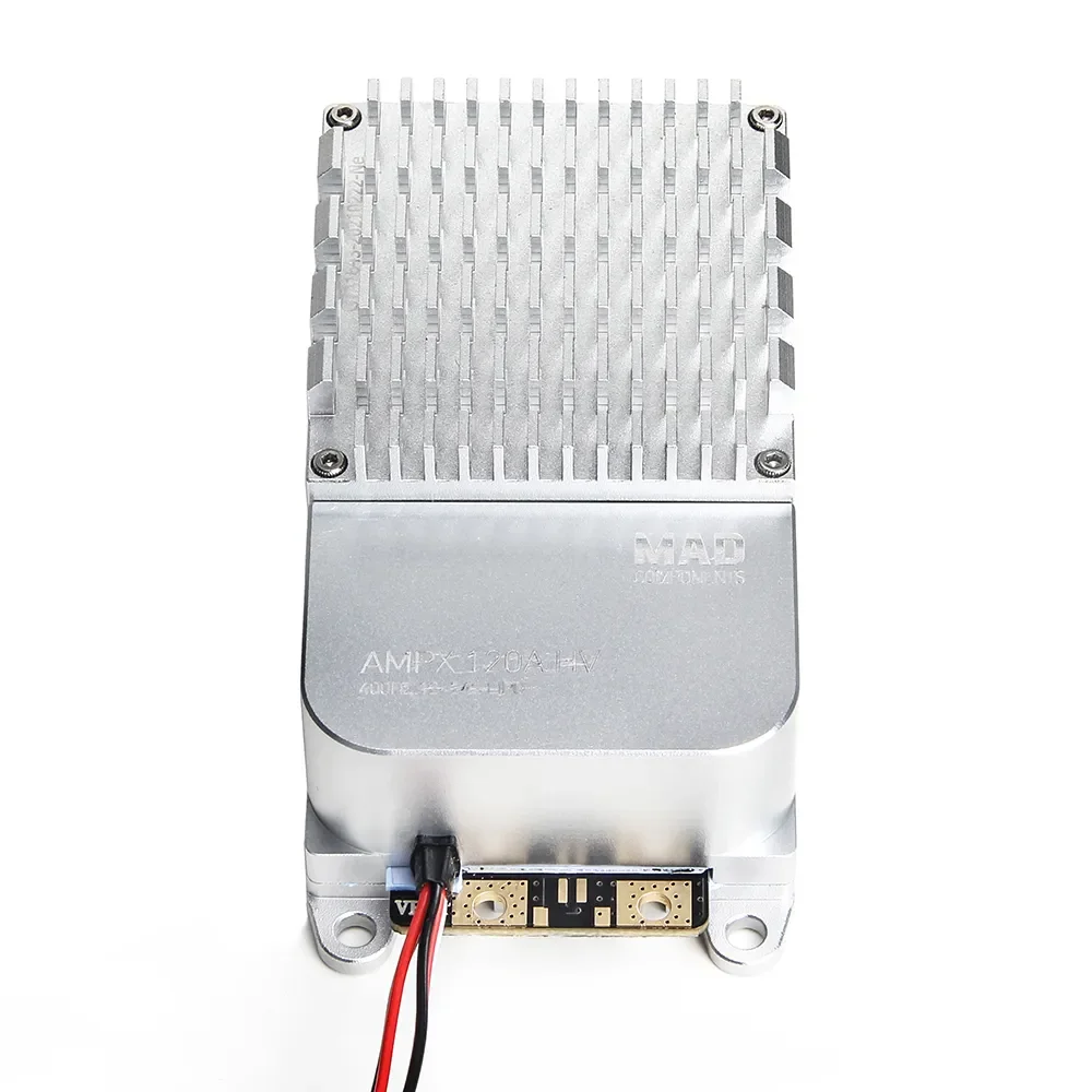 MAD AMPX 120A HV(12-24S) ESC Regulator Silver
