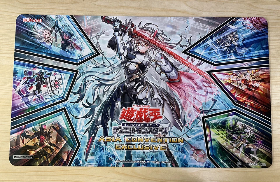 YuGiOh Sky Striker Ace - Zero Playmat Shizuku TCG CCG Mat Sky