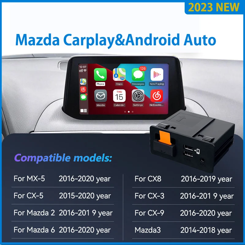 

Apple CarPlay Android автомобильный USB-адаптер OEM для Mazda Carplay hub Mazda 3 6 2 CX3 CX5 CX9 CX8 MX5 miata TK78669U0C комплект для модернизации