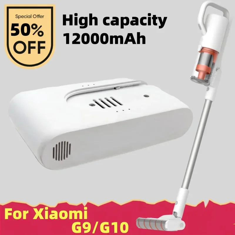 For xiaomi Mijia Dreame G9 G10 1S R10 Wireless Vacuum Cleaner Original 25.2V 6.0Ah/9.0Ah/12.0Ah/Rechargeable Lithium Ion