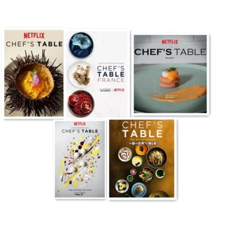 BD Blu-ray Food Documentary One Kitchen One World Chefs Table Seasons 1 to 6 plus French 6 Dishes