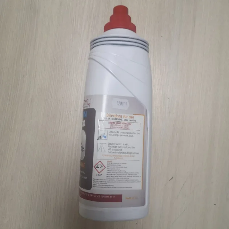 1PCS French RC2000 anilox roller cleaning agent RECYL CleanRC2000 ceramic anilox roller deep cleaner