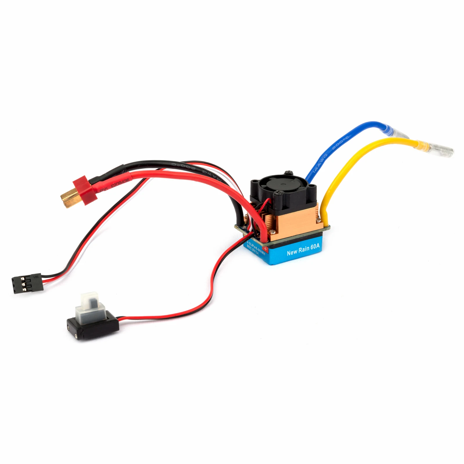 480A Водонепроницаемый матовый регулятор скорости ESC с 6 В/3 А BEC для 1/10 RC Car Crawler Axial SCX10 Pro Capra Redcat Gen8 Tamiya HSP