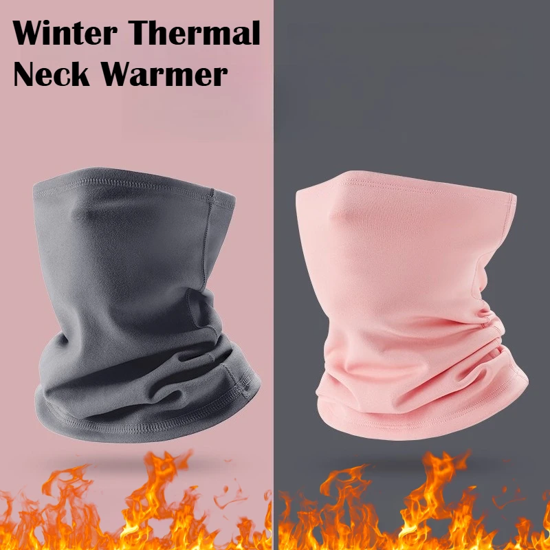 2 قطعة الرجال النساء الاطفال الرياضات الشتوية باندانا على الجليد وشاح المخملية الحرارية الرقبة أدفأ للمشي في الهواء الطلق الدراجات الحجاب السحري