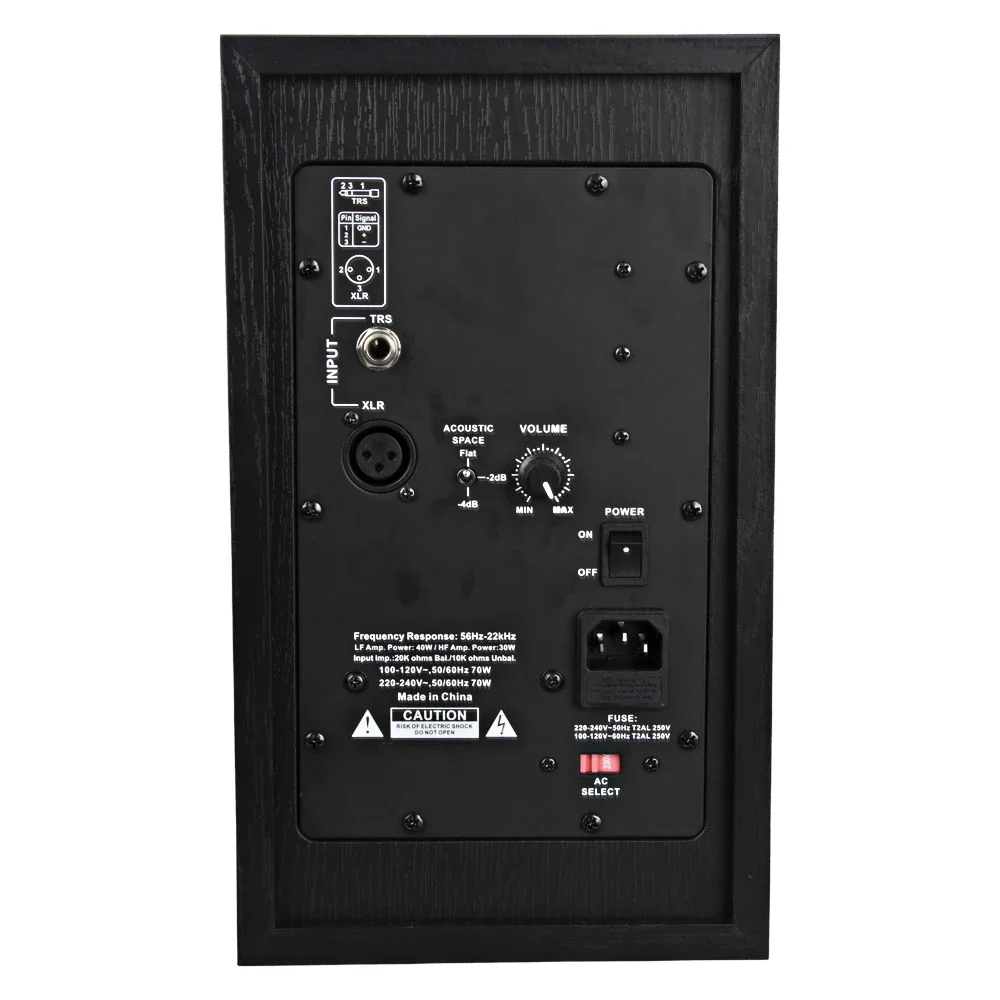 Audio Sound Equipment Active Studio  Speaker Portable DJ Performance Speaker 5 6 8 Inch Metal Mini Amplifier Sets 3 Khz
