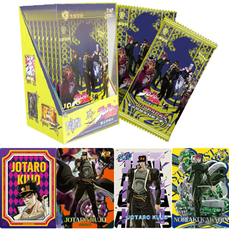 

JoJo's Bizarre Adventure Stardust Expeditionary Force Card Джонатан Джостар Аниме Коллекционная карта Детские игрушки Рождественский подарок