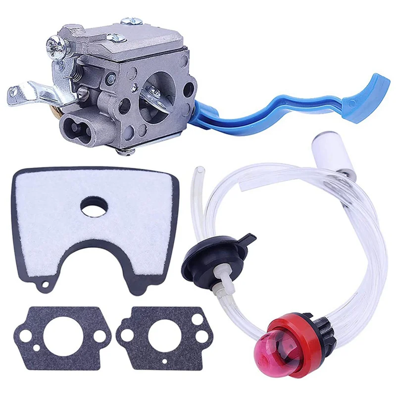 

AB33-5X Carburetor With Air Fuel Filter Line Tune For 125B 125BX 125BVX Leaf Blower Parts For Zama C1Q-W37