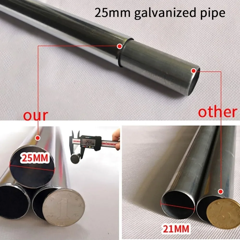 خزانة ملابس معدنية محمولة مقاس 66.14 بوصة مع 2 قضبان تعليق، غطاء قماشي لمنظم تخزين ملابس غرفة النوم
