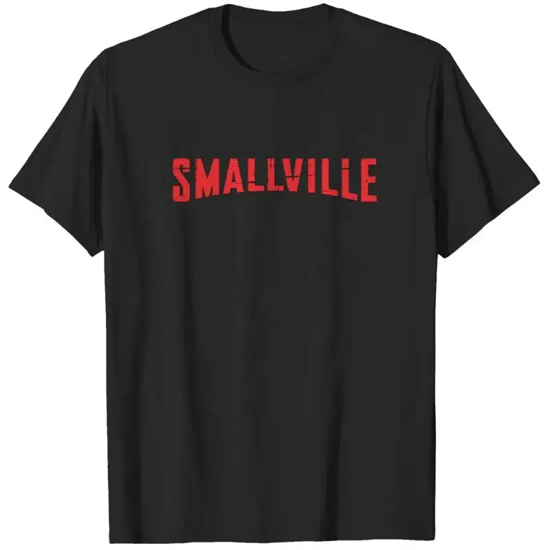 Camiseta con Logo de programa de televisión Smallville, tallas completas S 5XL, Multicolor