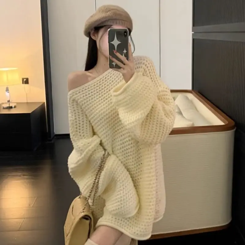 

Sweaters Jumpers Pullovers Women Pullover Elegant Silk Mock Two-Pieces Daily BF Y2K Modern Stylish Commute Autumn Trendy Basic
